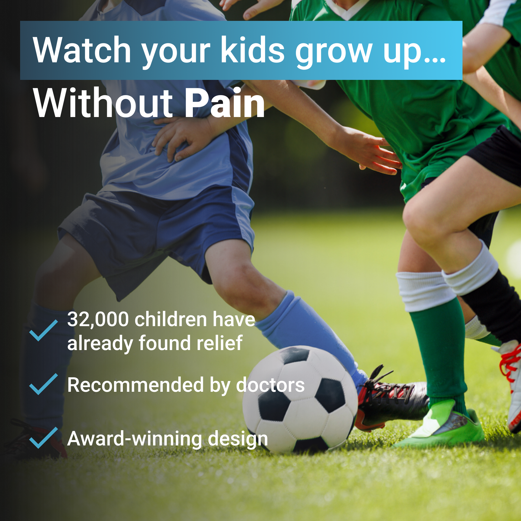 OrthoKidster™ – Orthopedic Insole for Children with Pain
