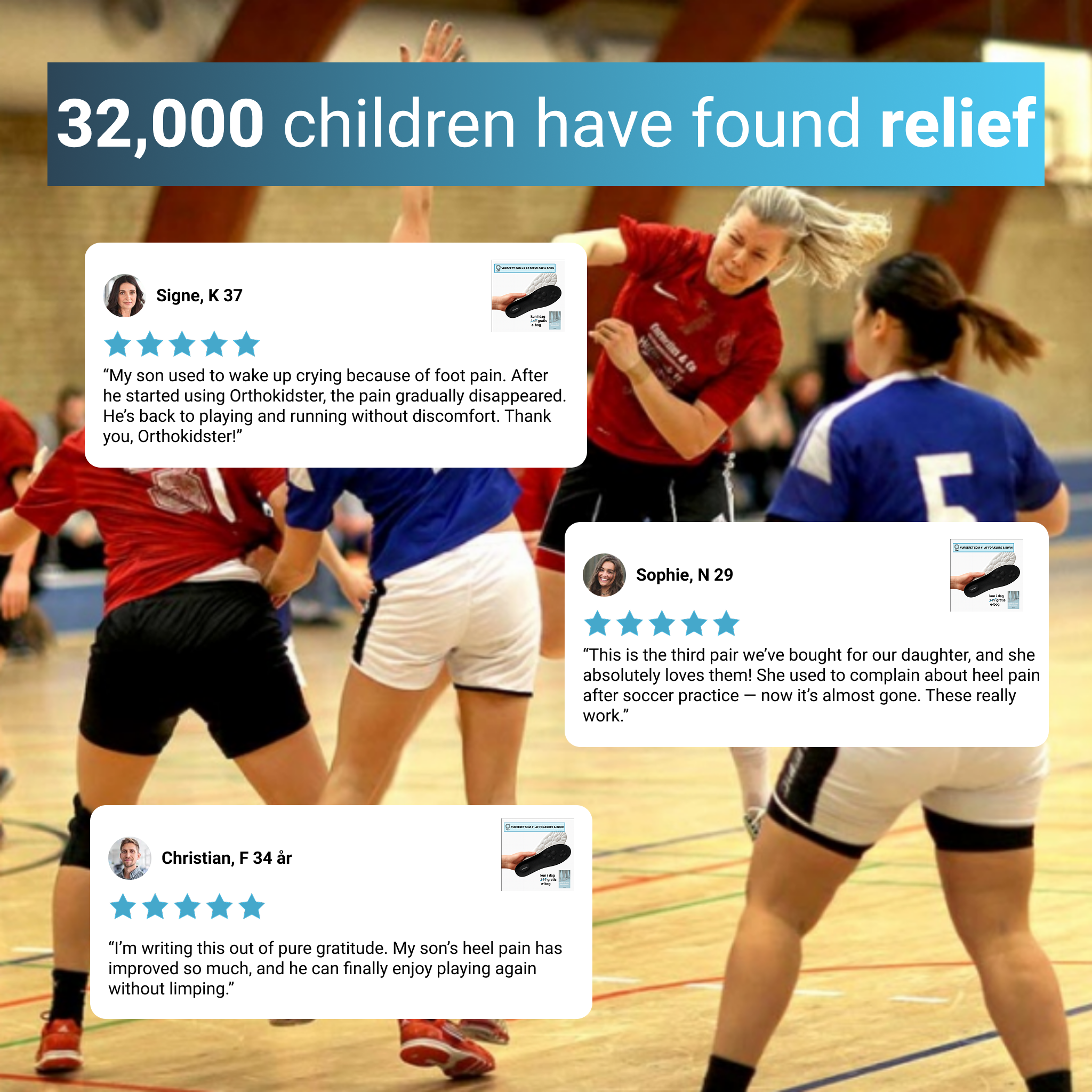 OrthoKidster™ – Orthopedic Insole for Children with Pain